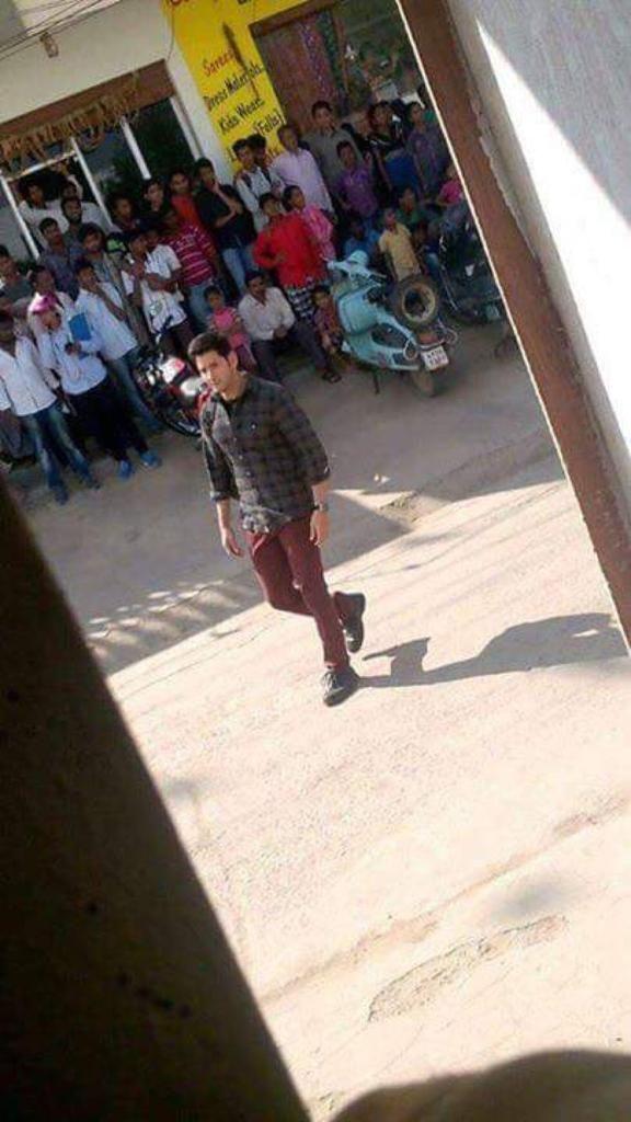 Leaked: Mahesh 23 New Working Photos