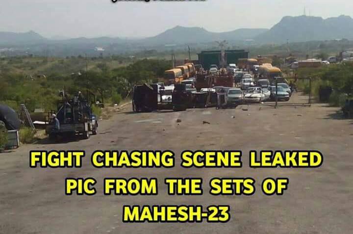 Leaked: Mahesh 23 New Working Photos