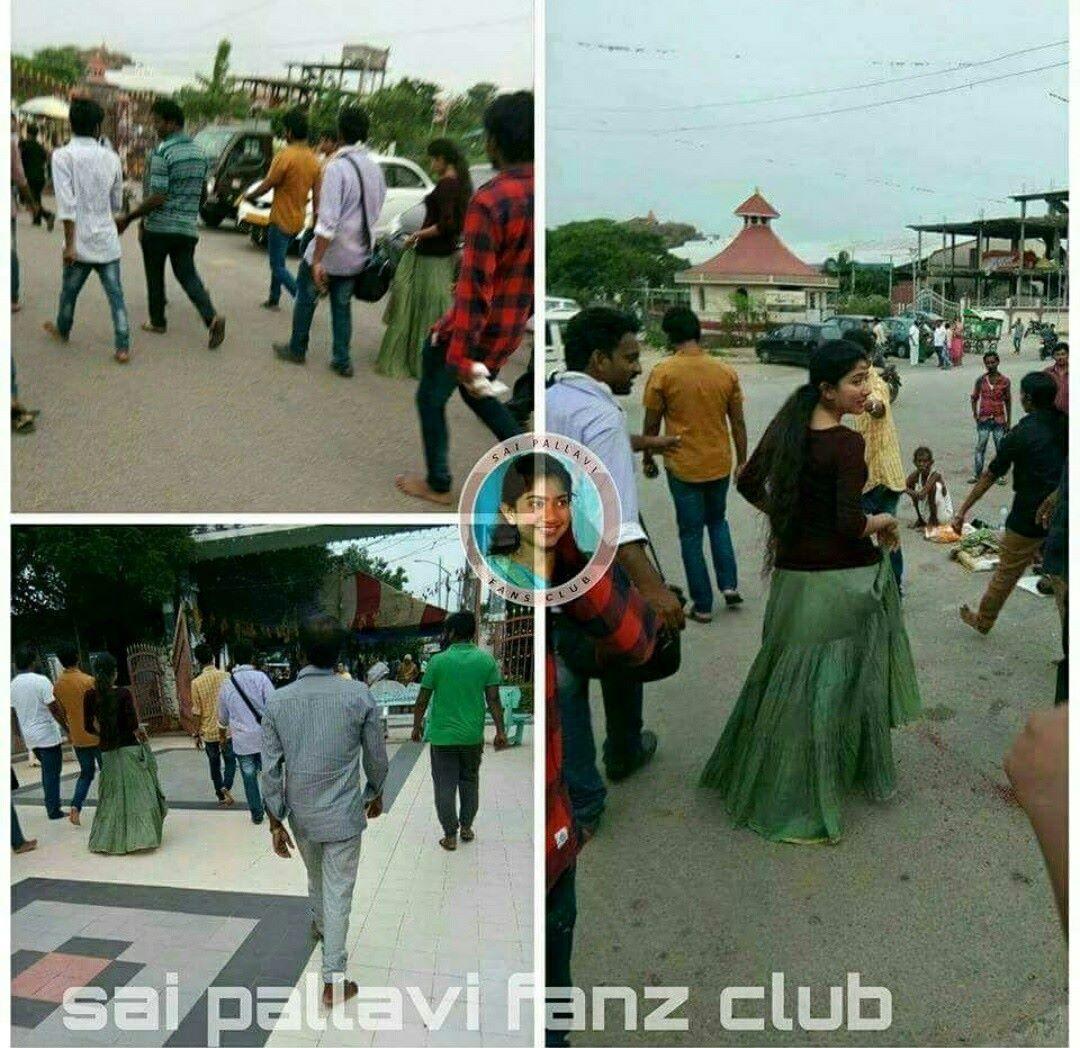 Leaked: Nani & Sai Pallavai's MCA Movie Shooting Photos in Warangal