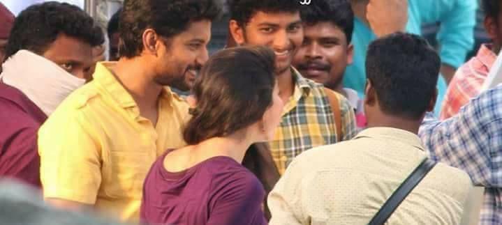 Leaked: Nani & Sai Pallavai's MCA Movie Shooting Photos in Warangal