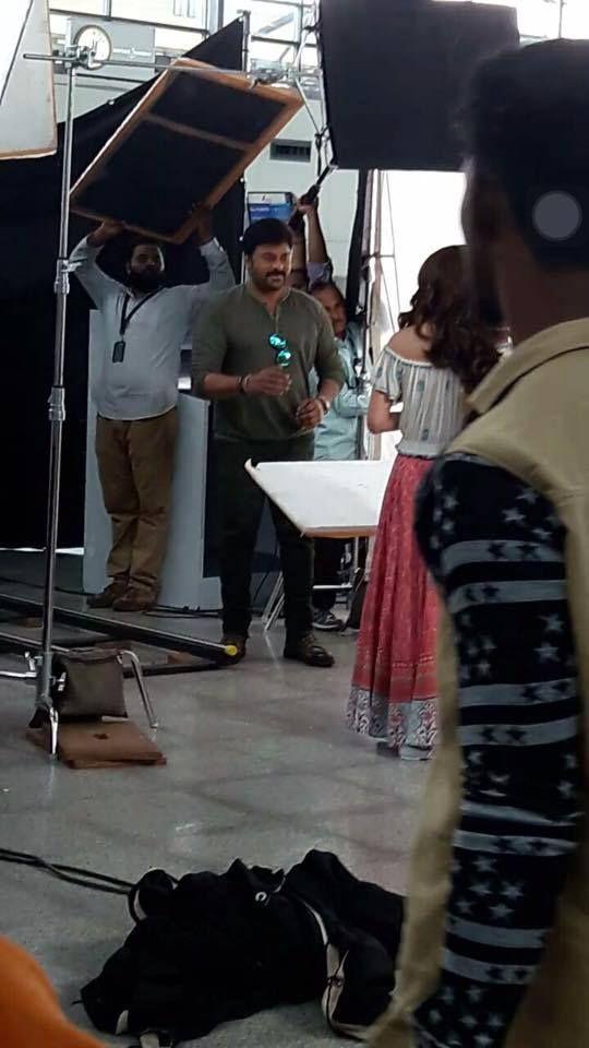 Leaked Shocking Pictures of Chiru 150 Movie