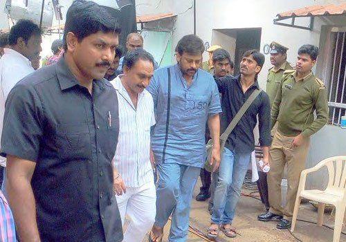 Leaked Shocking Pictures of Chiru 150 Movie