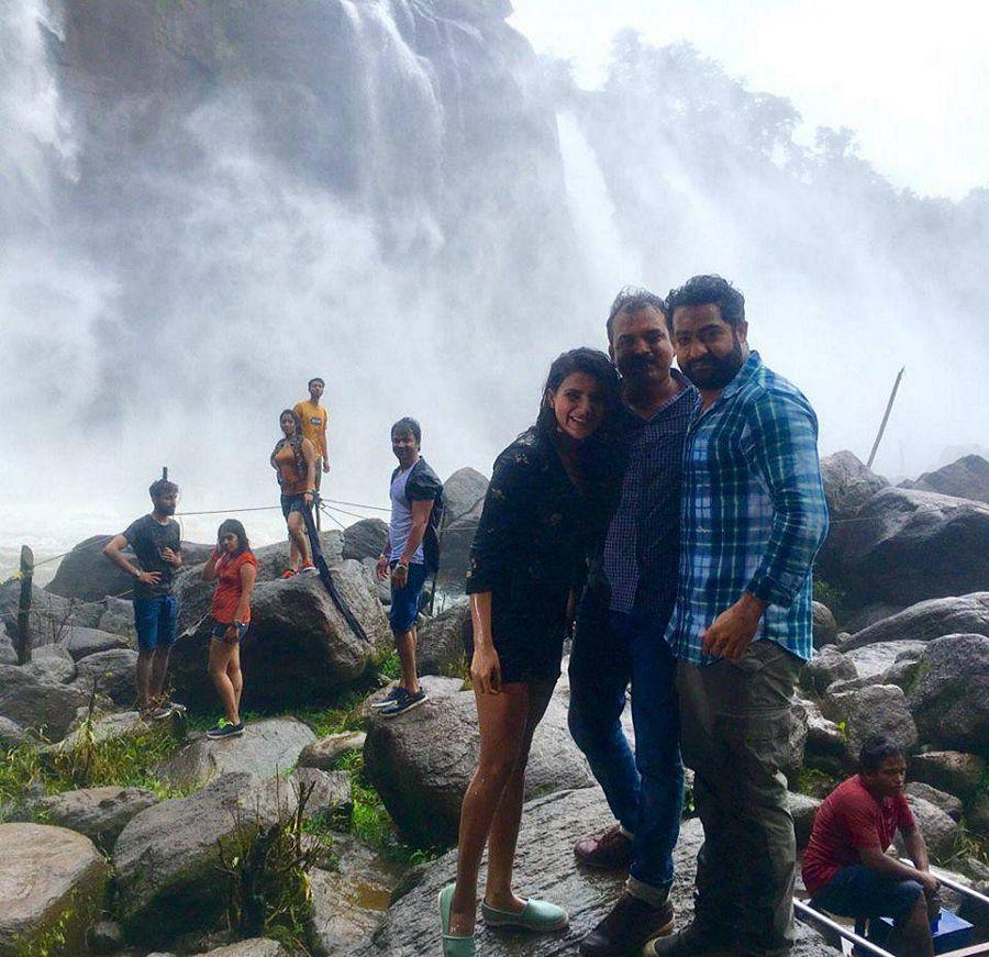 Leaked Working Stills From Janatha Garage