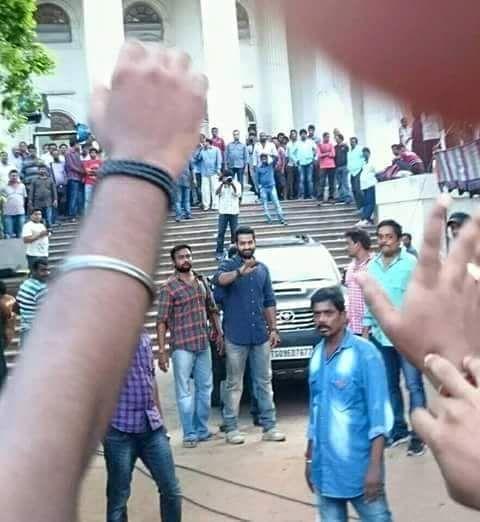 Leaked Working Stills From Janatha Garage