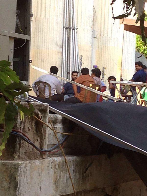 Leaked Working Stills From Janatha Garage