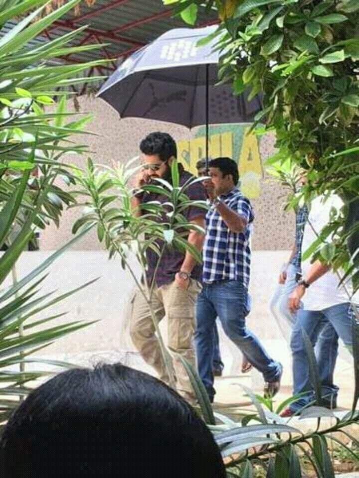 Leaked Working Stills From Janatha Garage