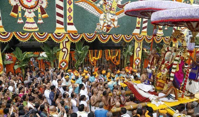 Lord Balaji On Hanumantha Vahanam Tirumala Brahmotsavam 2017