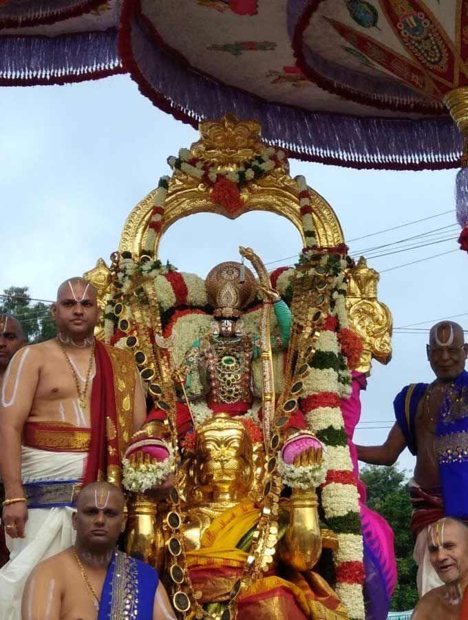 Lord Balaji On Hanumantha Vahanam Tirumala Brahmotsavam 2017