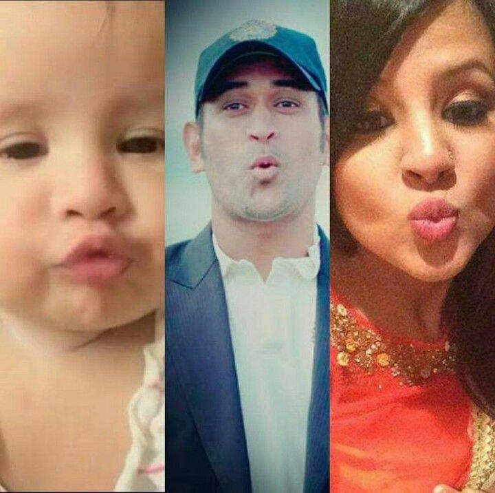 MS DHONI with Beautiful Wife Sakshi Dhoni Unseen Private Moments Photos