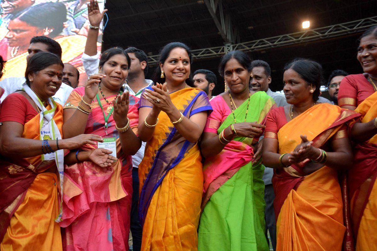 Maha Bathukamma Celebrations at LB Stadium Photos