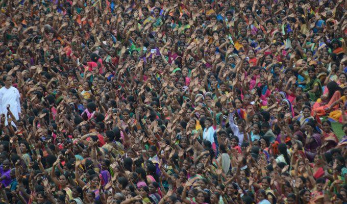 Maha Bathukamma Celebrations at LB Stadium Photos