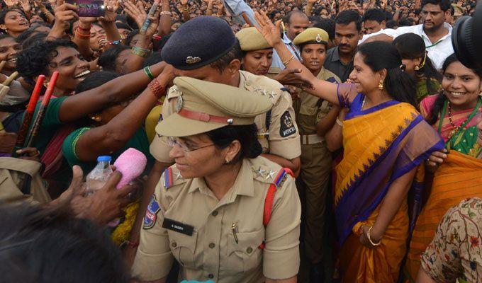 Maha Bathukamma Celebrations at LB Stadium Photos
