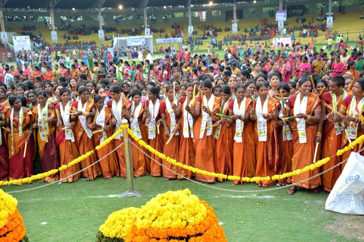 Maha Bathukamma Celebrations at LB Stadium Photos