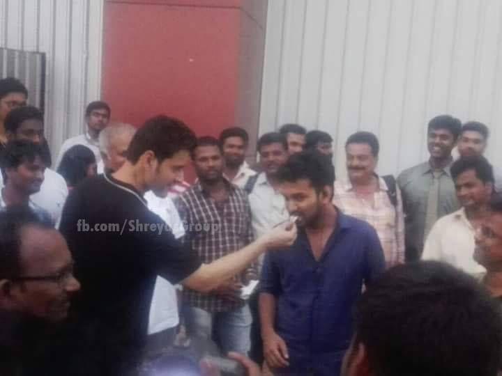 Mahesh Babu From the sets of Mahesh23