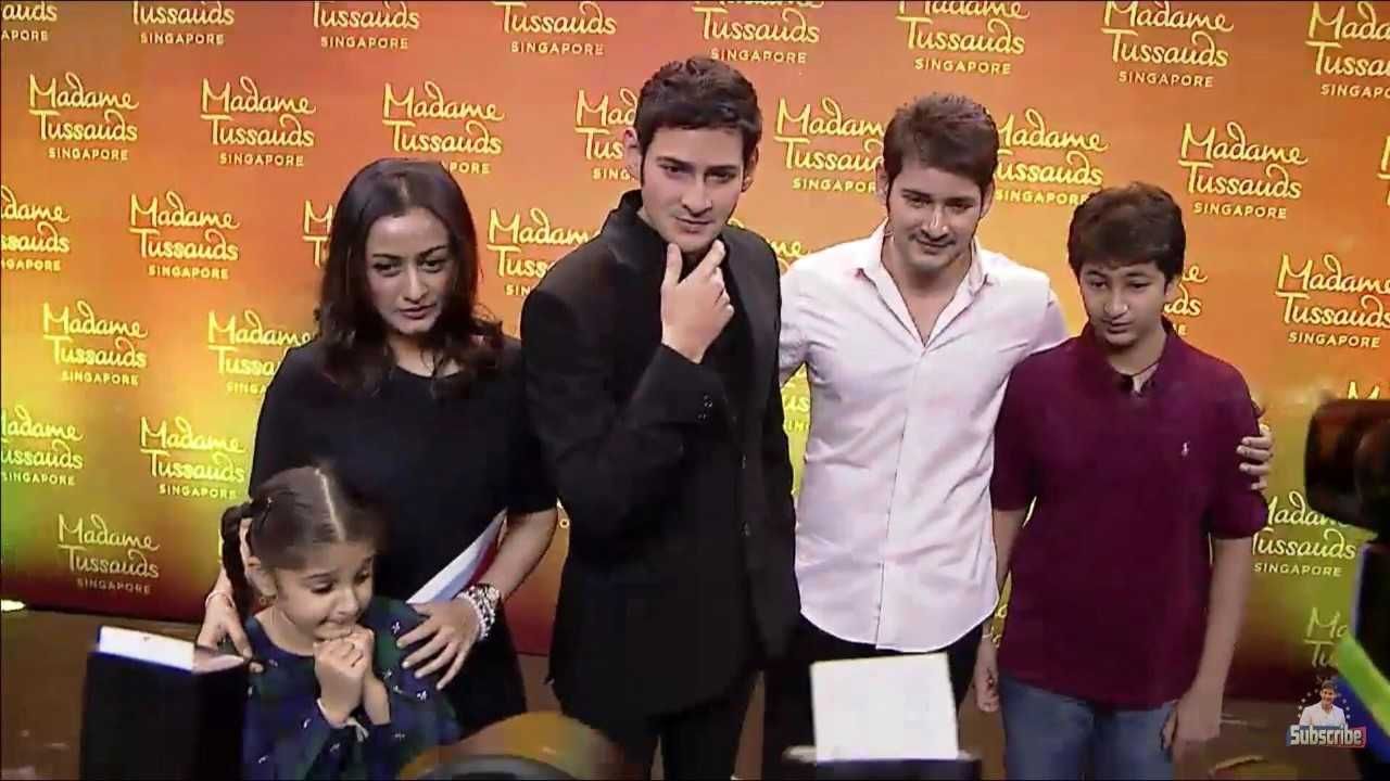 Mahesh Babu Madame Tussauds Singapore unveiling in AMB Cinemas