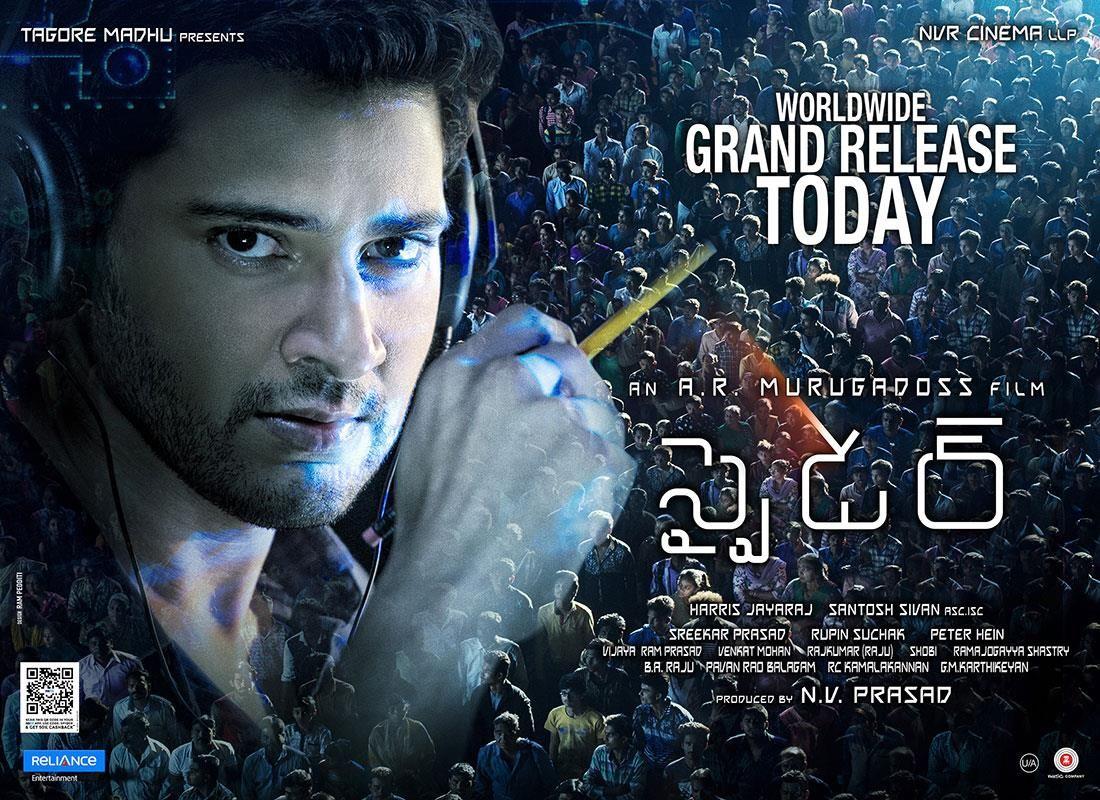 Mahesh Babu SPYDER Movie Latest HD Posters