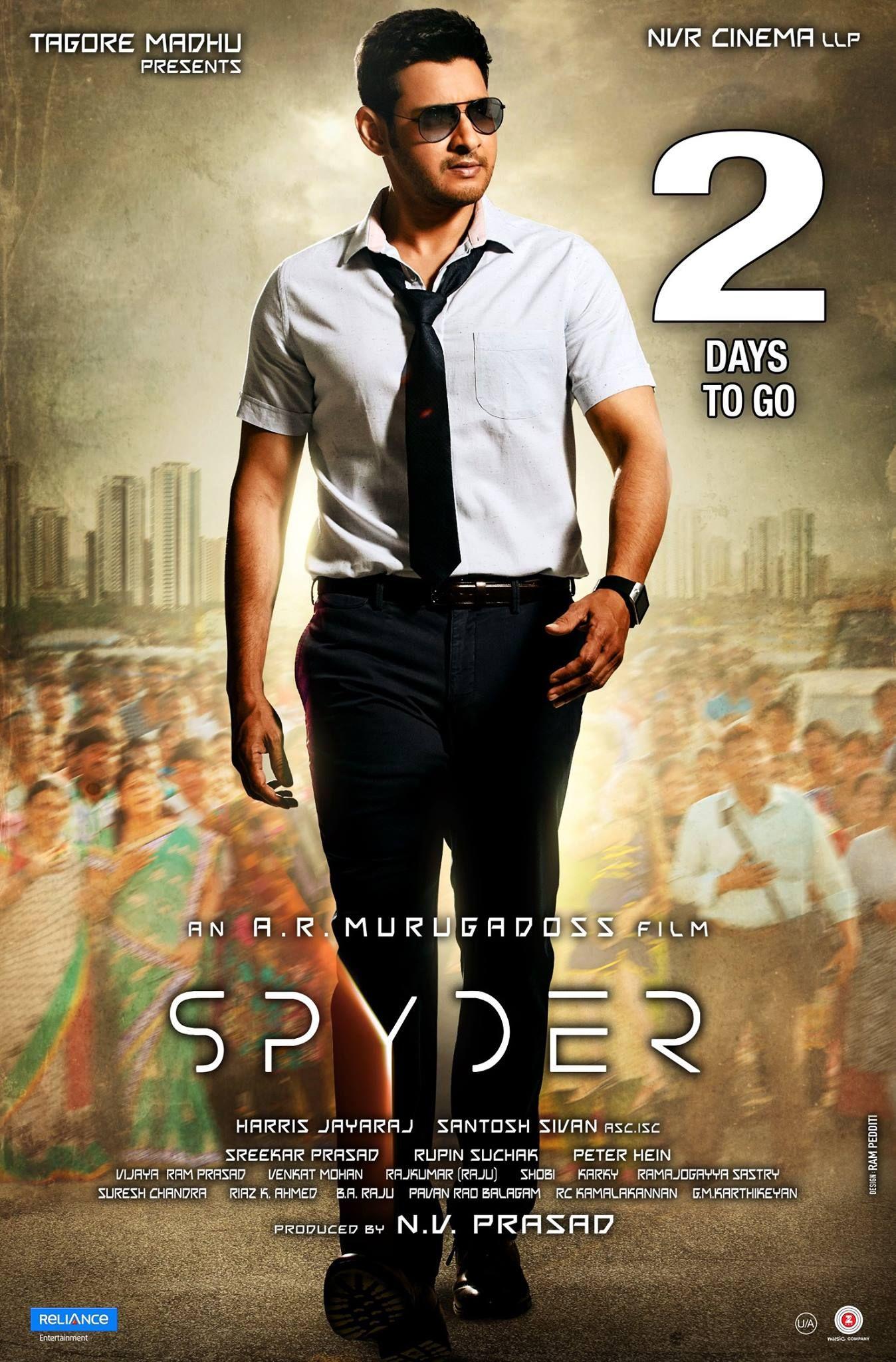 Mahesh Babu SPYDER Movie Latest HD Posters