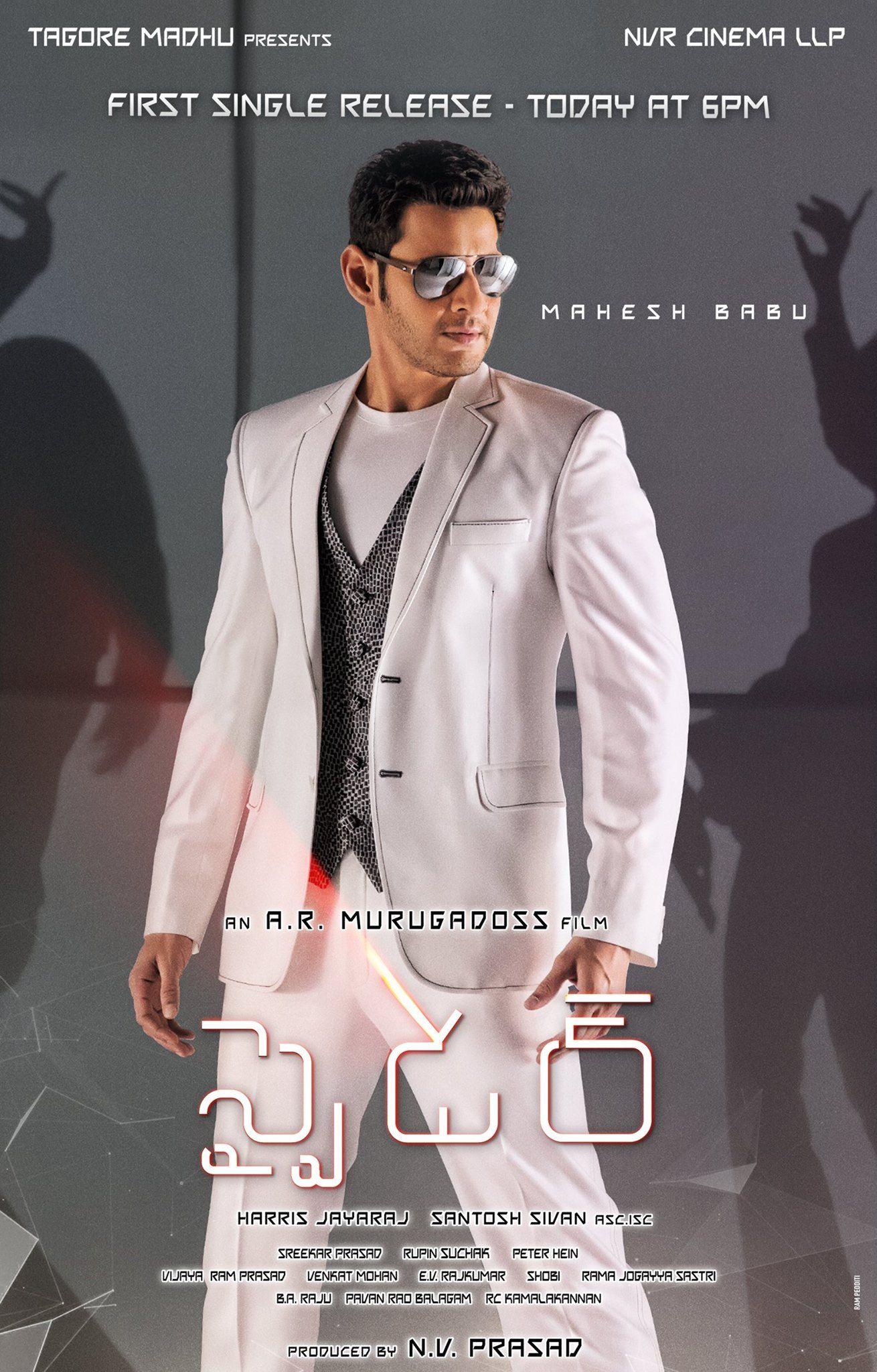 Mahesh Babu SPYDER Movie Latest HD Posters