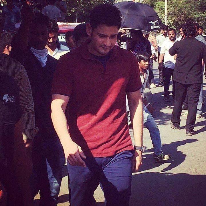 Mahesh Babu Spyder Movie Latest Working Stills