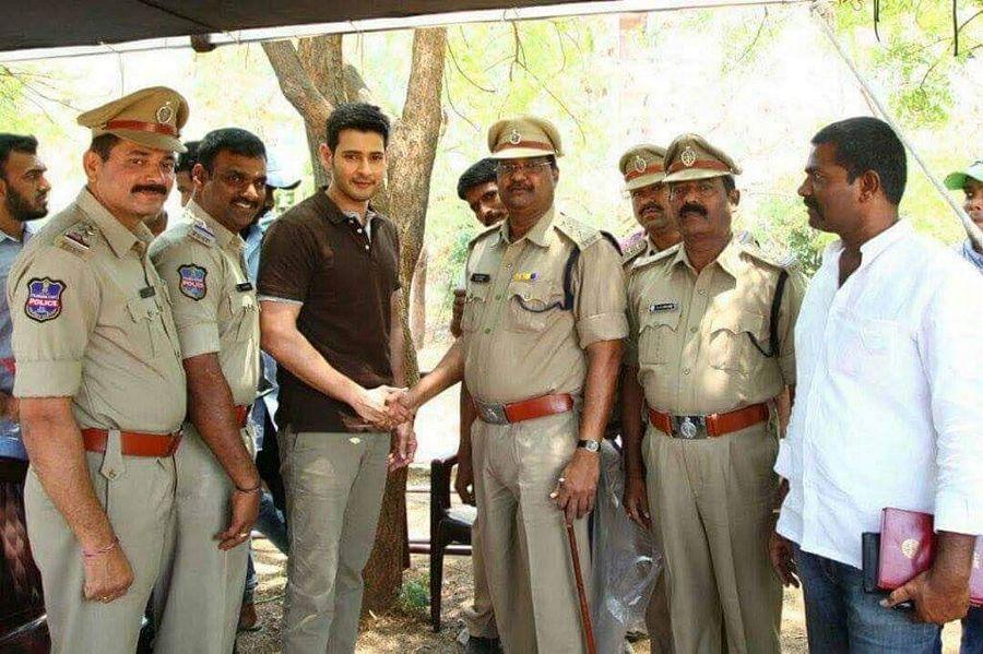 Mahesh Babu Spyder Movie Latest Working Stills