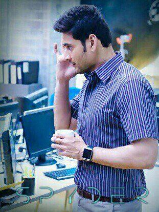 Mahesh Babu from the sets of Spyder Movie