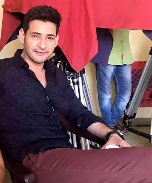 Mahesh Babu from the sets of Spyder Movie