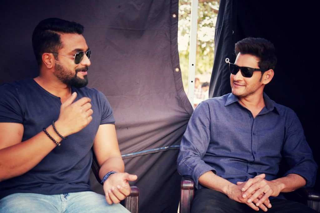 Mahesh Babu with Kannada hero Sri Murali and Karthi Photos