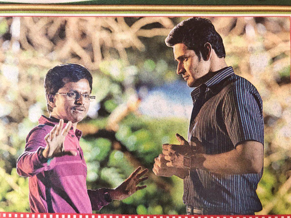 Mahesh's SPYDER Movie New Working Photos & Posters