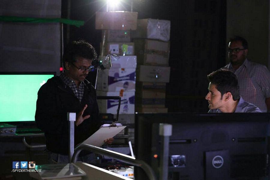 Mahesh's Spyder Movie Latest Working Stills