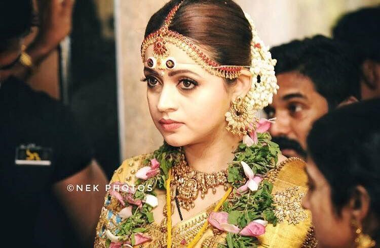 Malayalam Actress Bhavana Marriage & Wedding Reception Photos