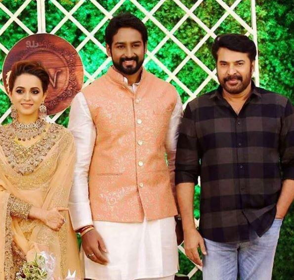 Malayalam Actress Bhavana Marriage & Wedding Reception Photos