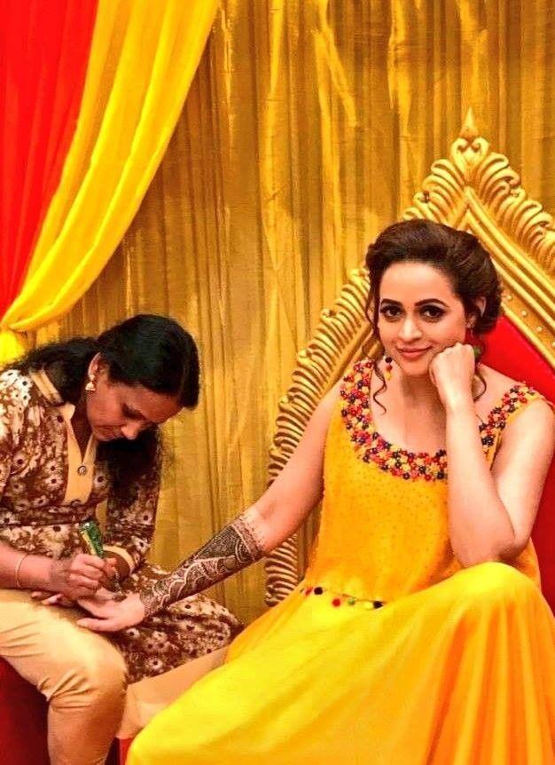 Malayalam Actress Bhavana Marriage & Wedding Reception Photos