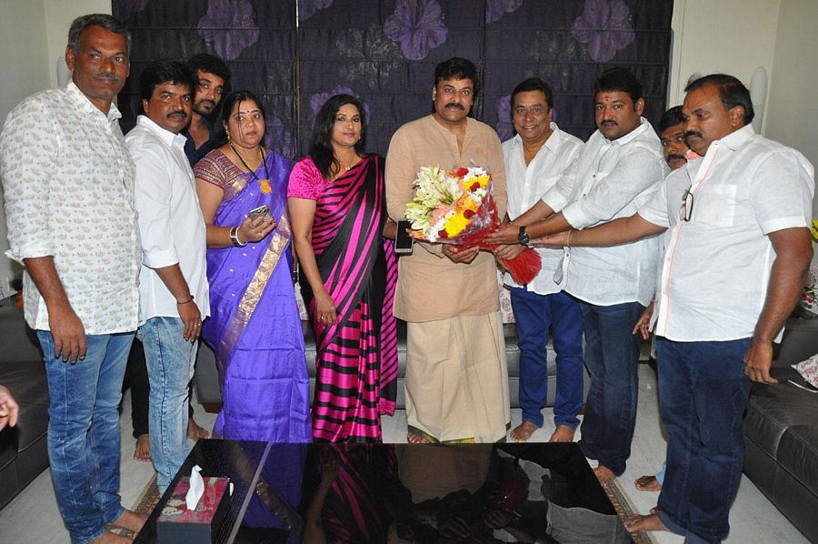 Manam Saitam Kadambari Team New Year wishes to Magastar & Talasani Photos