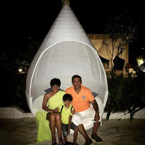 Mandira Bedi Holidays In Maldives With Family Photos