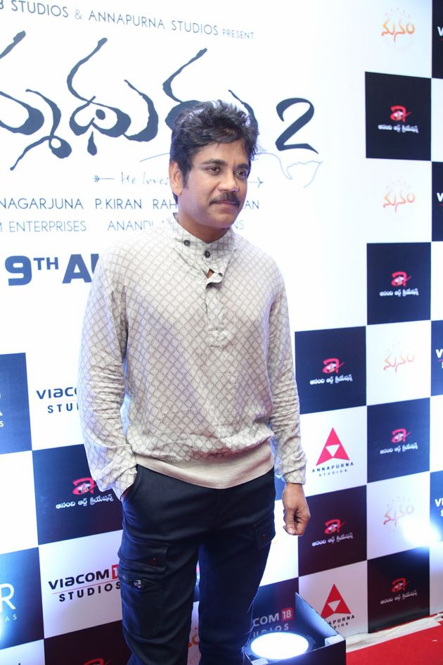 Manmadhudu 2 Movie Trailer Launch Photos