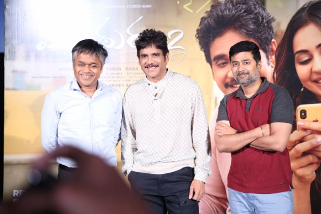 Manmadhudu 2 Movie Trailer Launch Photos