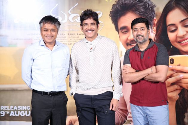 Manmadhudu 2 Movie Trailer Launch Photos