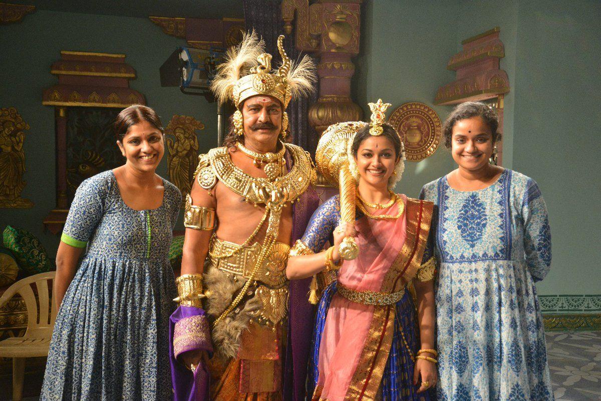 Mayabazzar Movie Making Working Stills from Mahanati