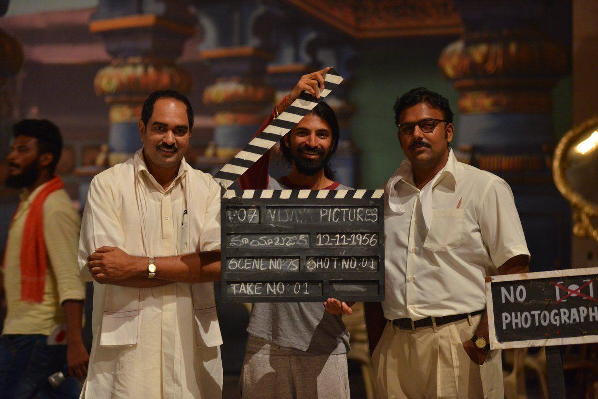 Mayabazzar Movie Making Working Stills from Mahanati