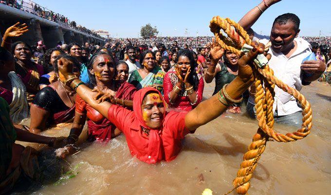 Medaram Sammakka Sarakka Jatara Highlights 2018 Photos