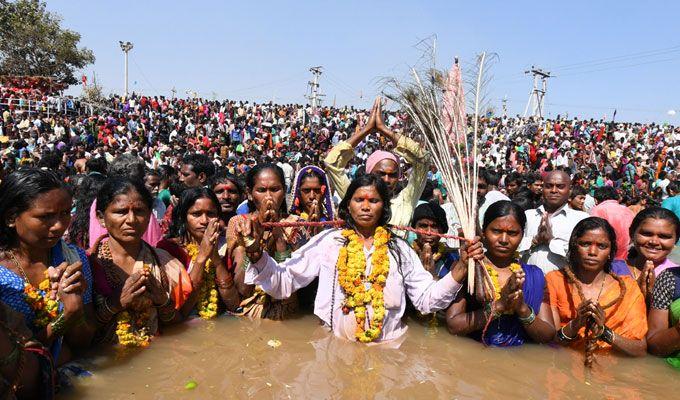 Medaram Sammakka Sarakka Jatara Highlights 2018 Photos