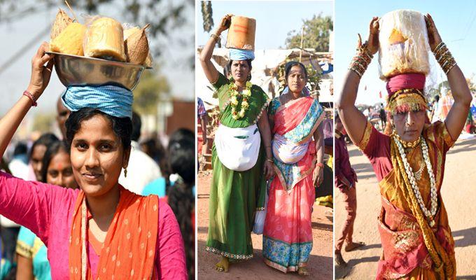 Medaram Sammakka Sarakka Jatara Highlights 2018 Photos