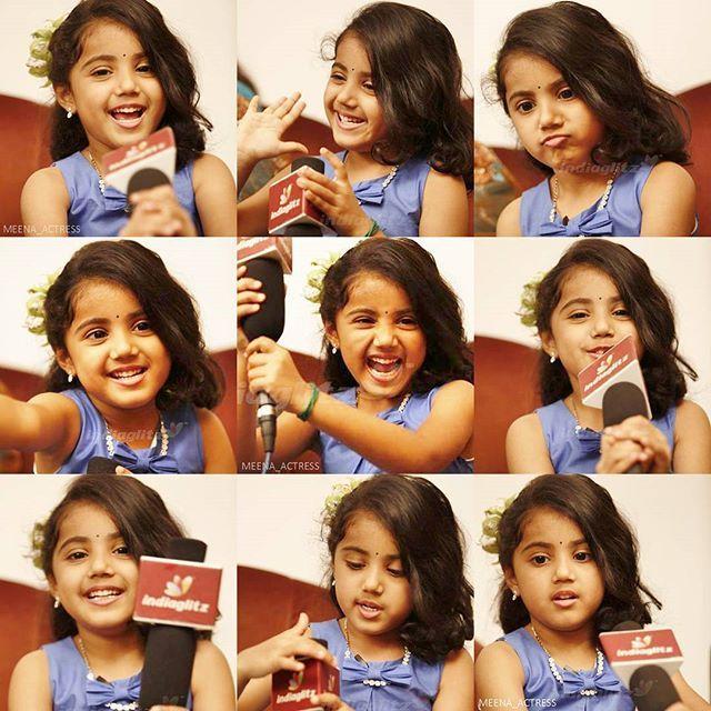 Meena's Daughter Nainika Cute & Adorable Photos Collection