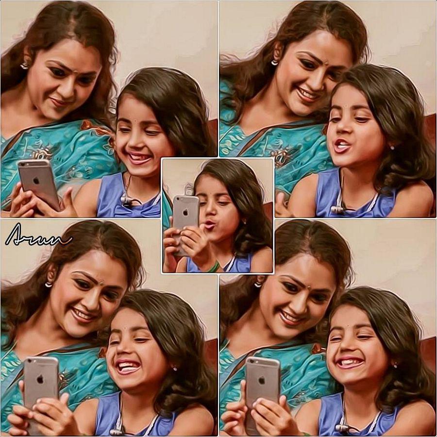 Meena's Daughter Nainika Cute & Adorable Photos Collection