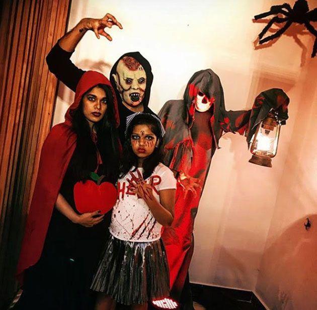 Mega Family Halloween Party Photos