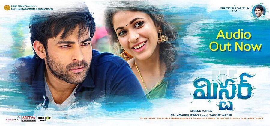 Mister Telugu Movie Pre Release Function Posters