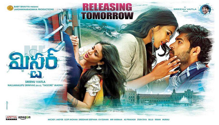 Mister Telugu Movie Release Date Posters