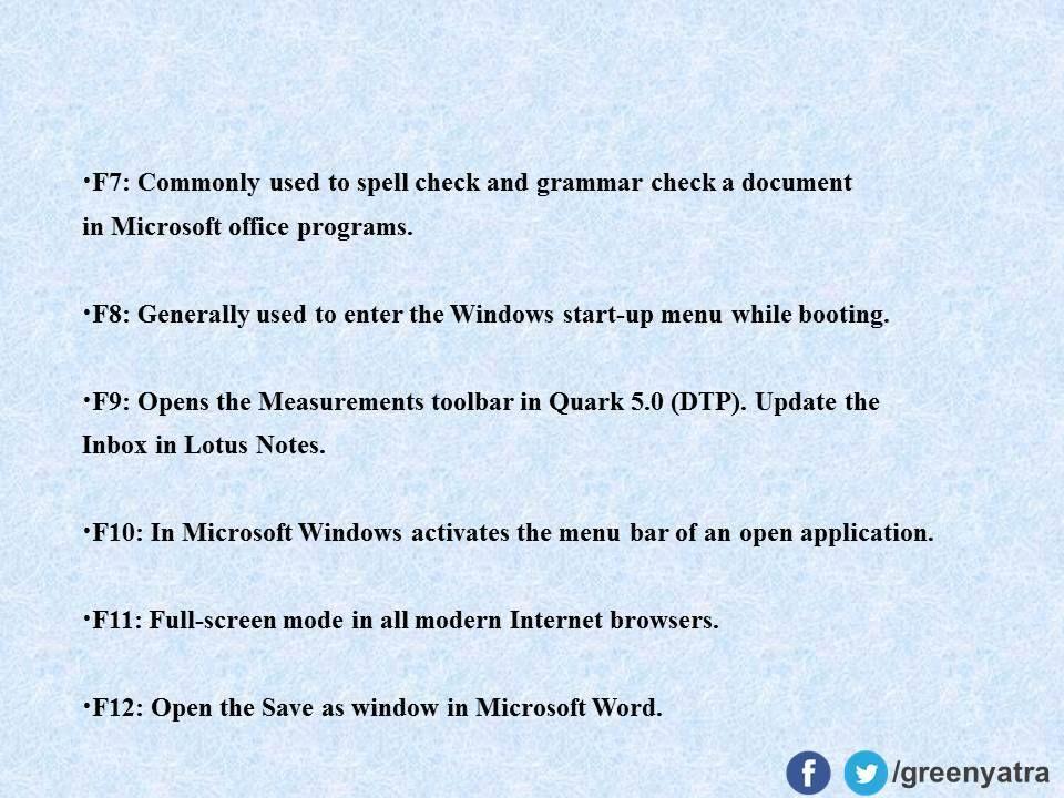 Ms Excel Shortcut Keys