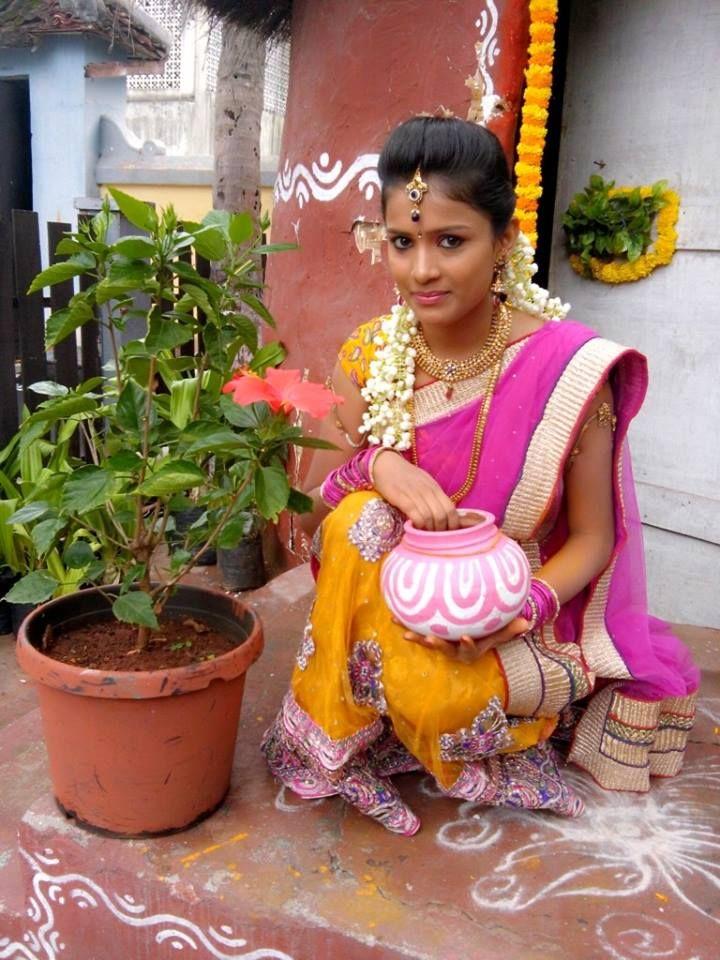 Mudda Mandaram Serial Actress Tanuja Unseen Photos