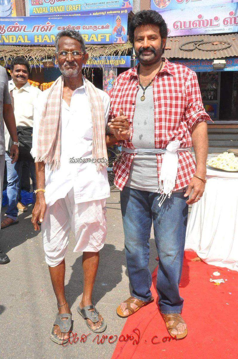 NBK from the sets of Jai Simha Movie Stills Leaked Online Goes Viral!